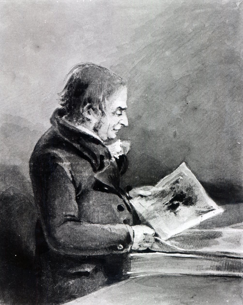 Joseph Mallord William Turner (grafiitti ja wc paperilla) tekijältä John Thomas Smith