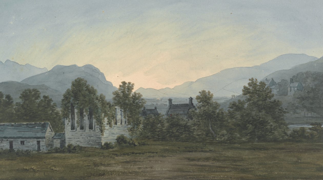 Cymmer Abbeyn rauniot Maw -joella tekijältä John Warwick Smith