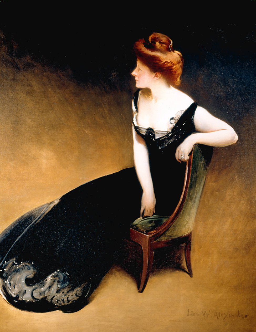 Muotokuva rouva V, rouva Herman Duryea tekijältä John White Alexander