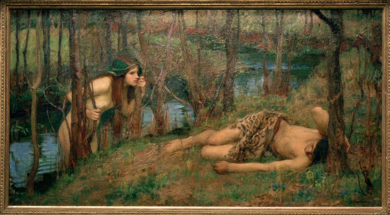 Naiad tekijältä John William Waterhouse