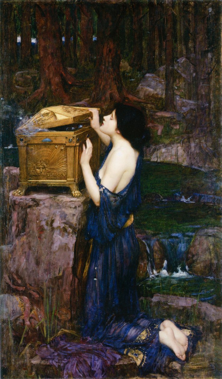 Pandora tekijältä John William Waterhouse