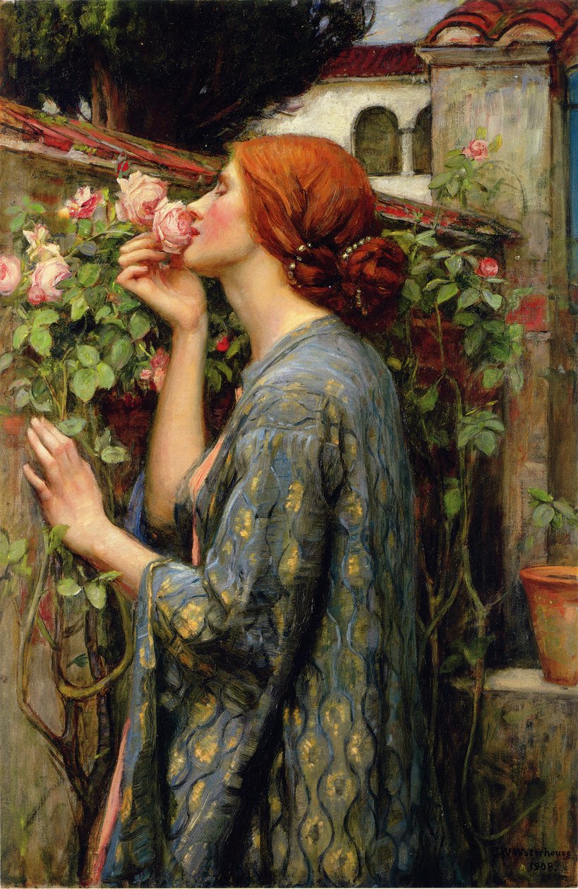 Ruusun sielu tekijältä John William Waterhouse