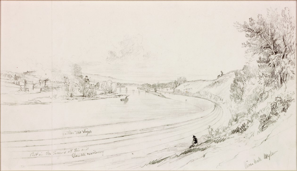 River Wall, Wylam Scars tekijältä John Wilson Carmichael