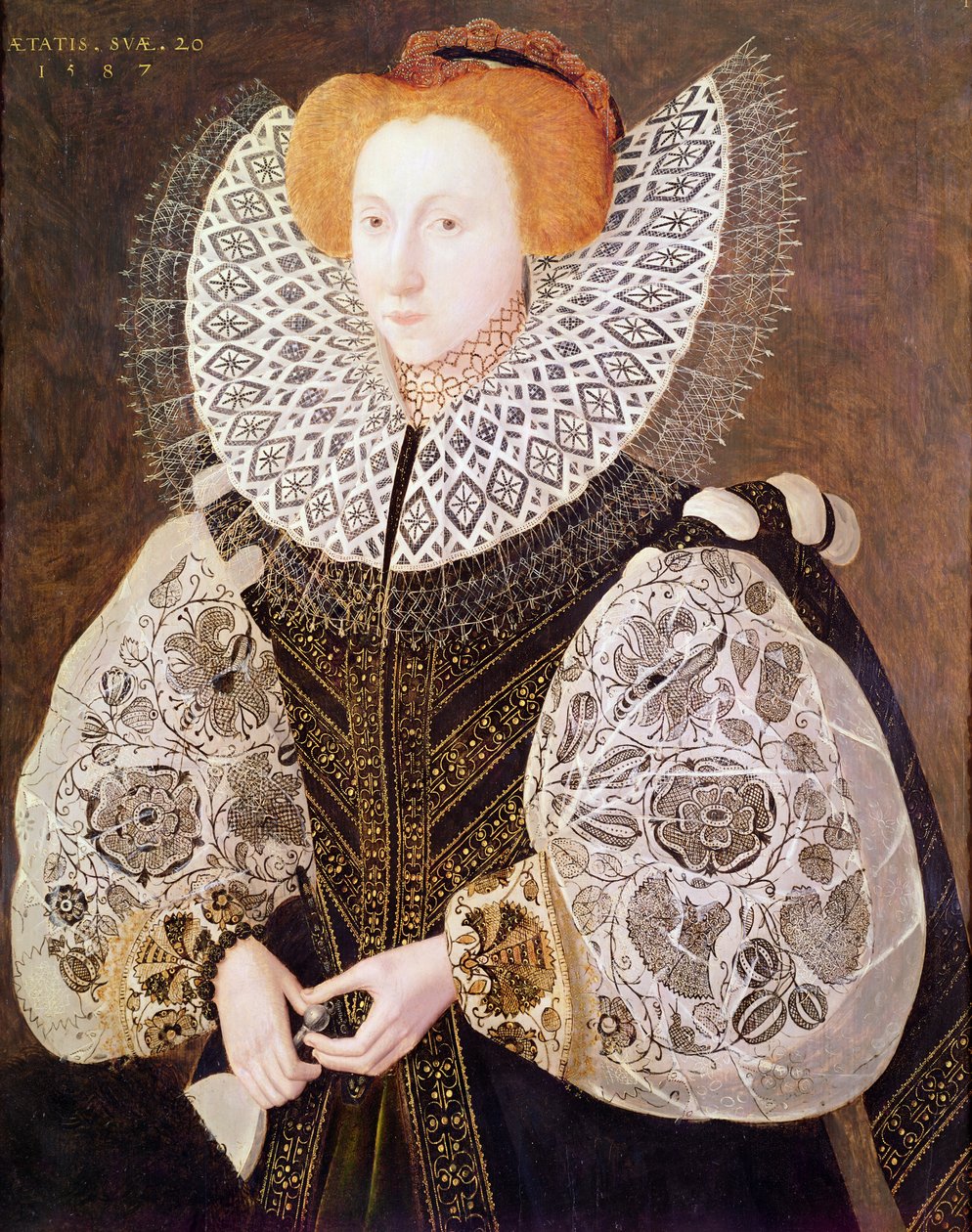 Tuntematon tyttö, 20, 1587 tekijältä John Bettes the Younger