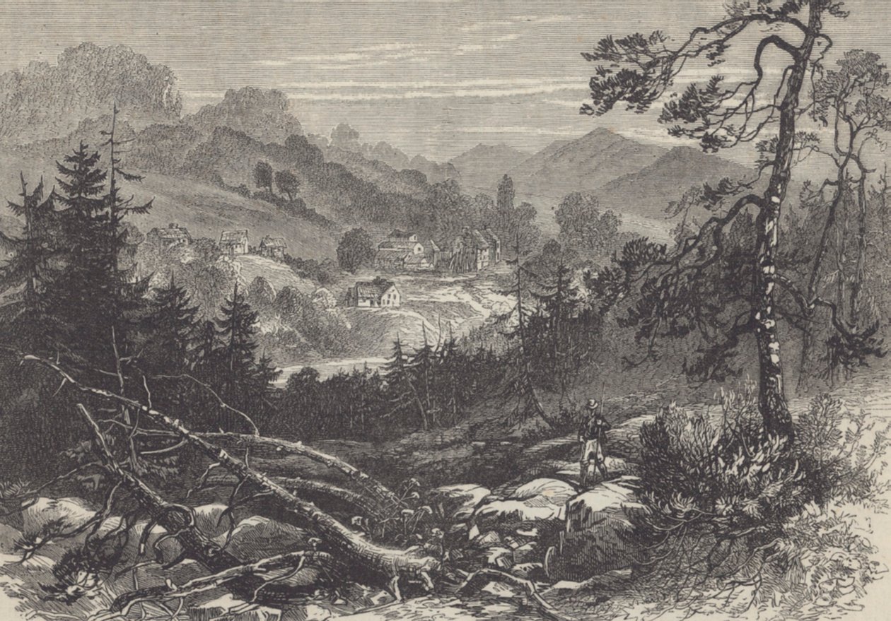 Kanadan rajamaa (litho) tekijältä Walter Charles Mills