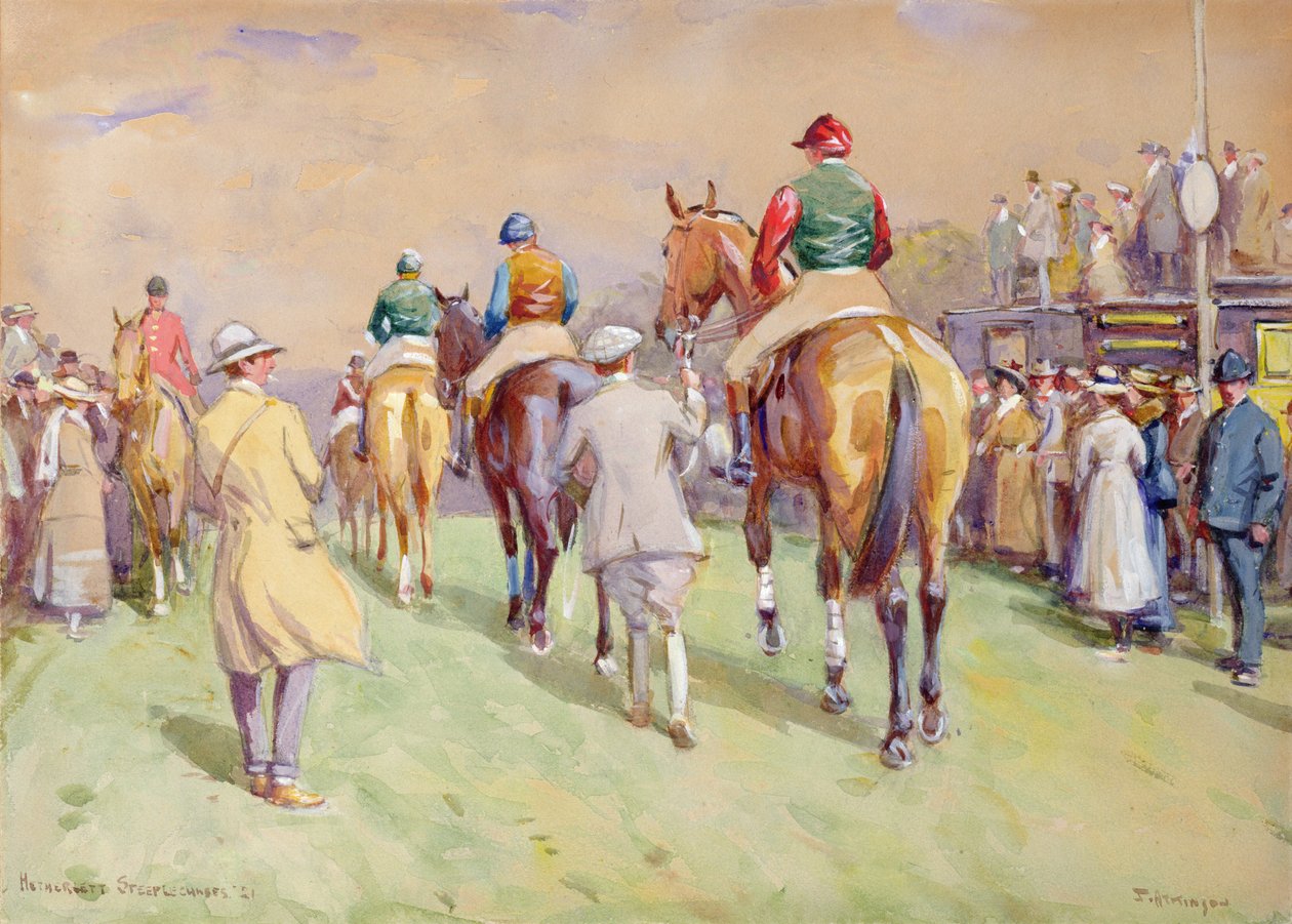 Hethersett Steeplechases, 1921 tekijältä John Atkinson
