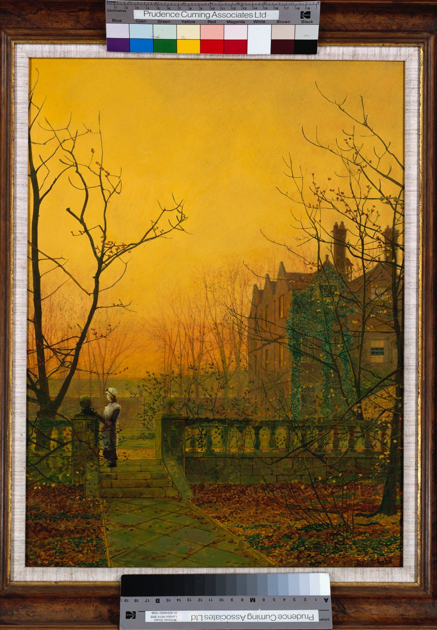 Knostrop Hall, Leeds tekijältä John Atkinson Grimshaw