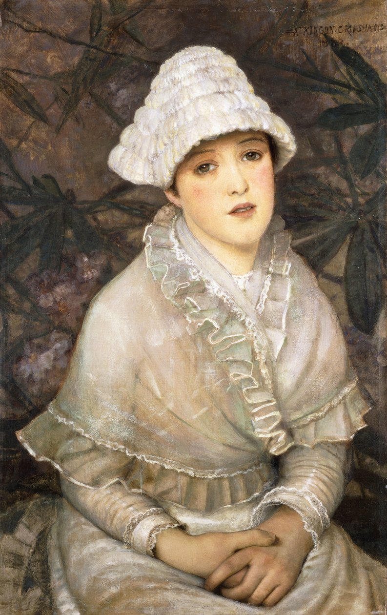 My Wee White Rose, 1882 tekijältä John Atkinson Grimshaw