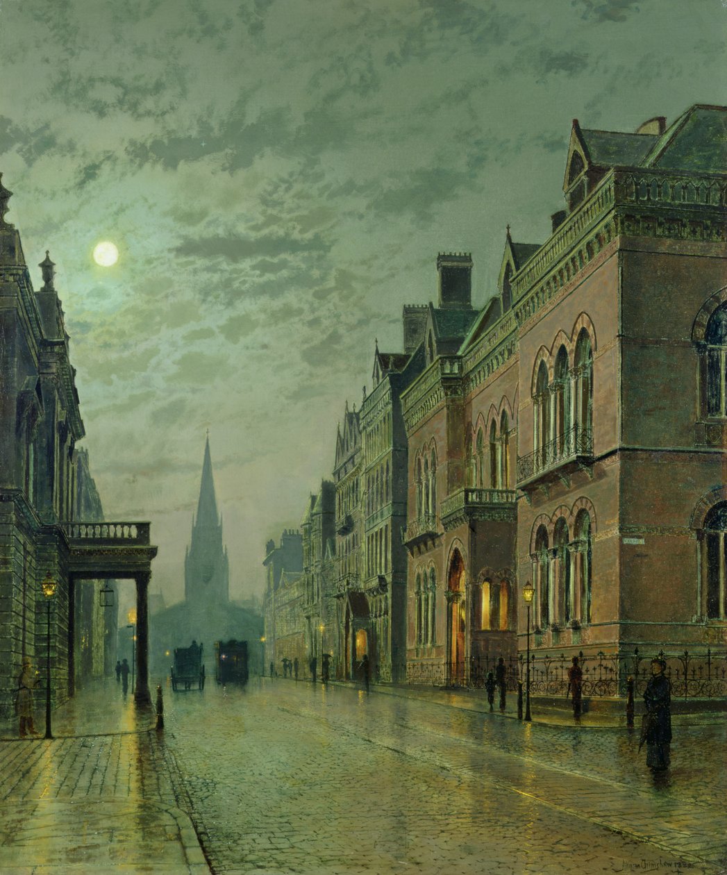 Park Row, Leeds tekijältä John Atkinson Grimshaw