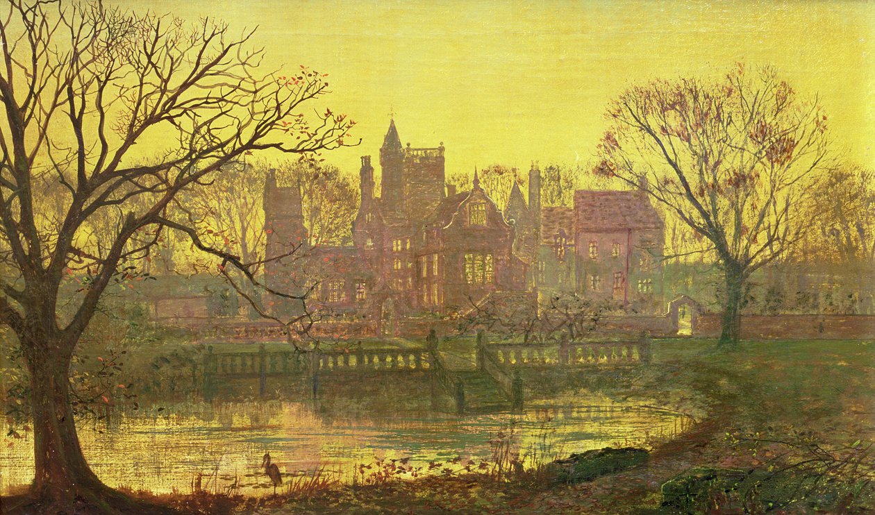 Moated Grange tekijältä John Atkinson Grimshaw