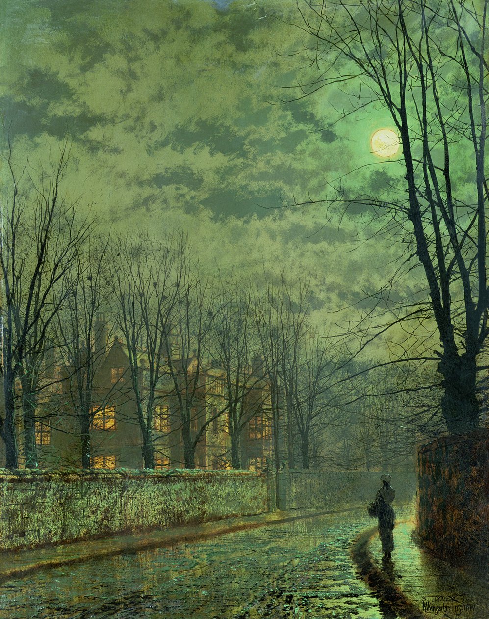 Tuntematon kuva tekijältä John Atkinson Grimshaw