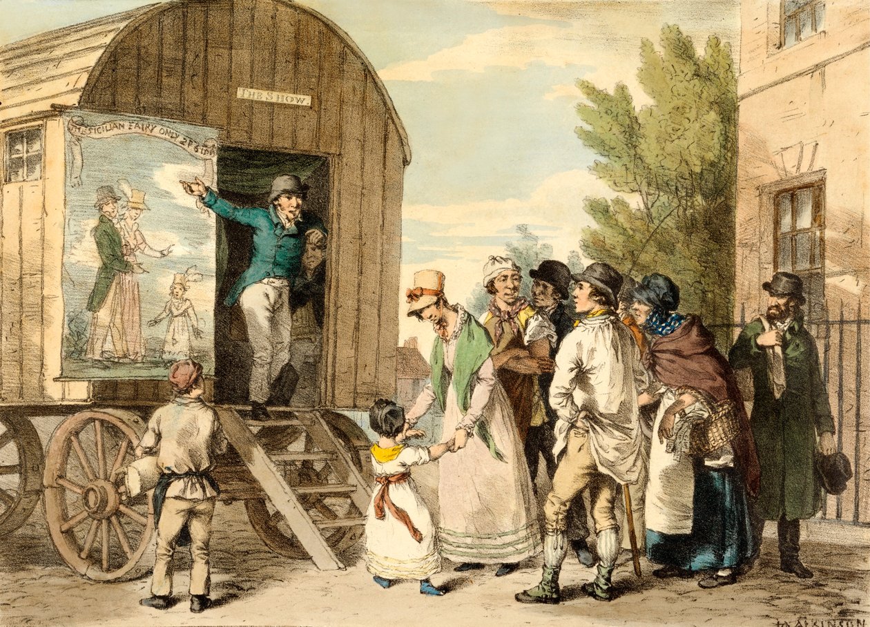 Show, pubi. c1821. tekijältä John Augustus Atkinson