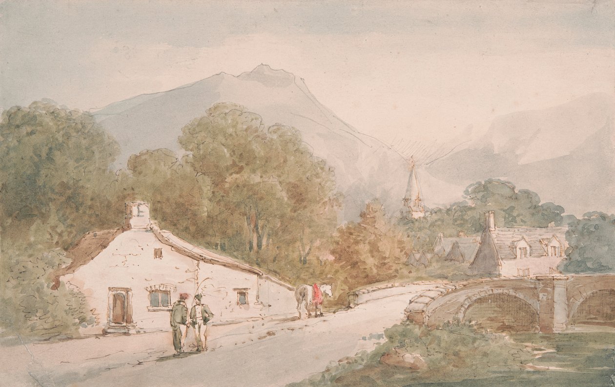 Tyn Dhu Mill, Pohjois-Wales tekijältä John Baverstock Knight