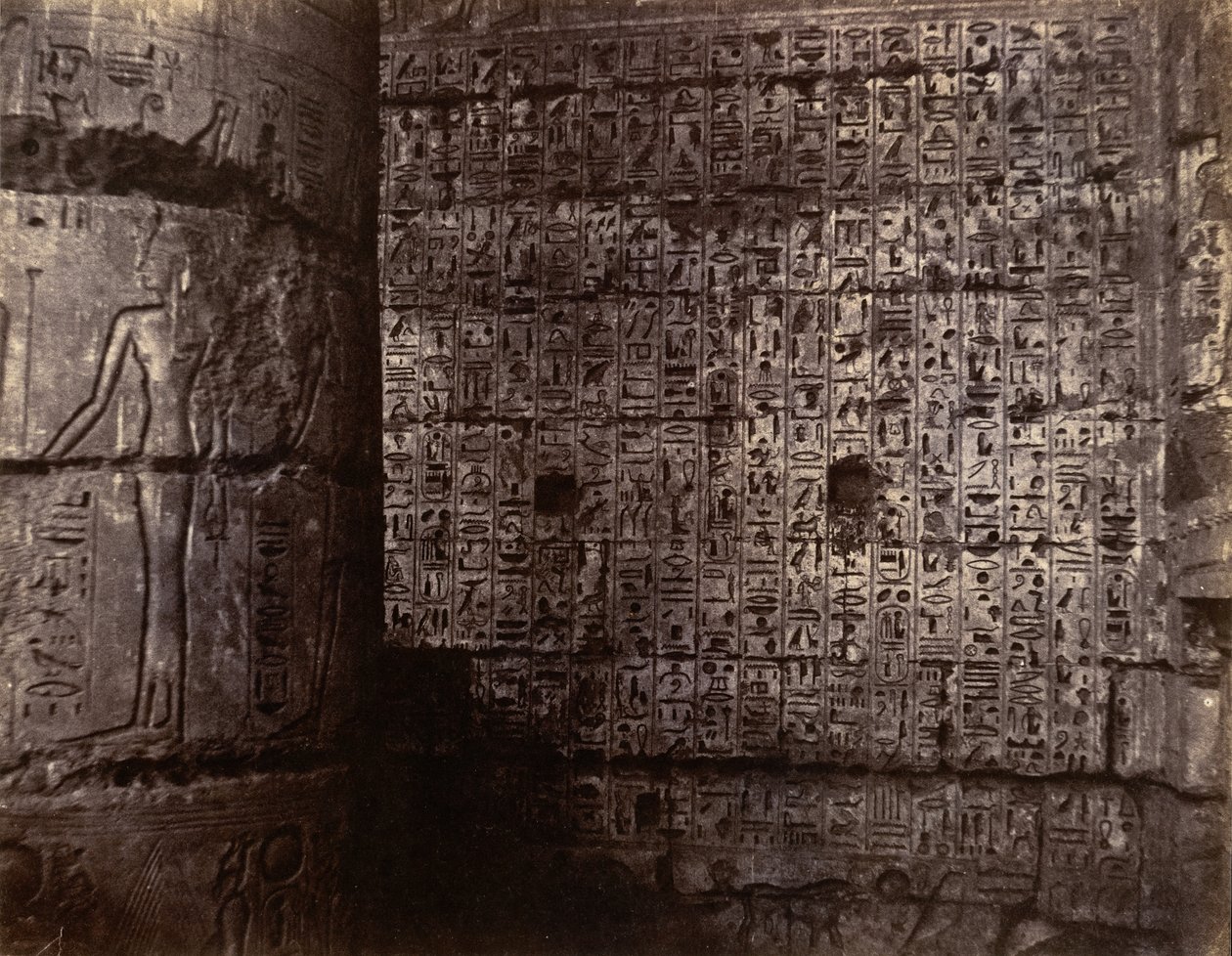 Medinet-Habu, 1854. tekijältä John Beasley Greene