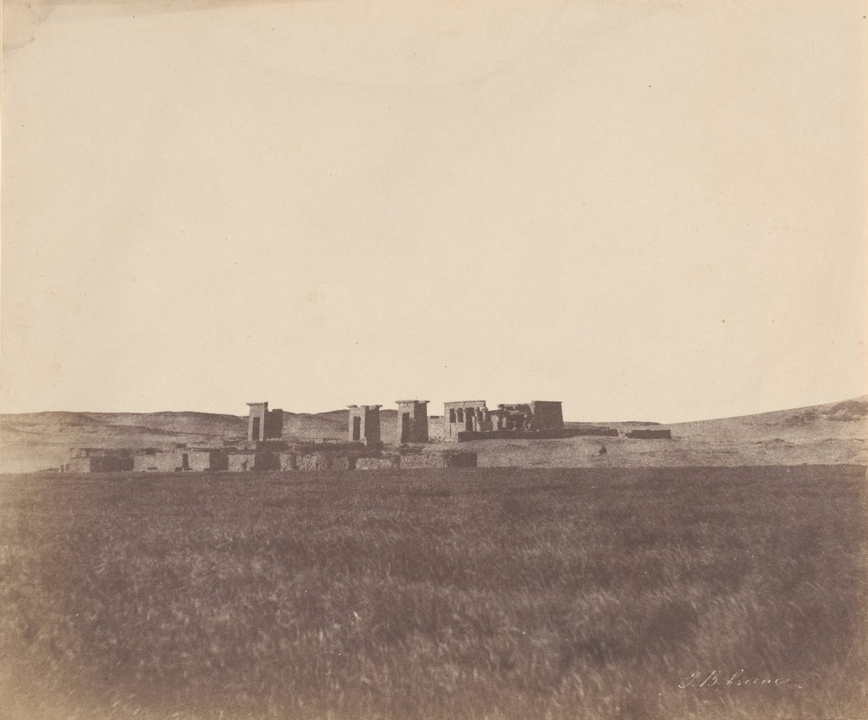 Deboudin temppeli, 1853-54. tekijältä John Beasley Greene