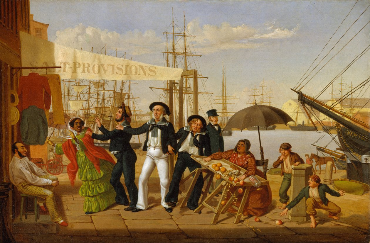 Pitkän risteilyn jälkeen, 1857. tekijältä John Carlin