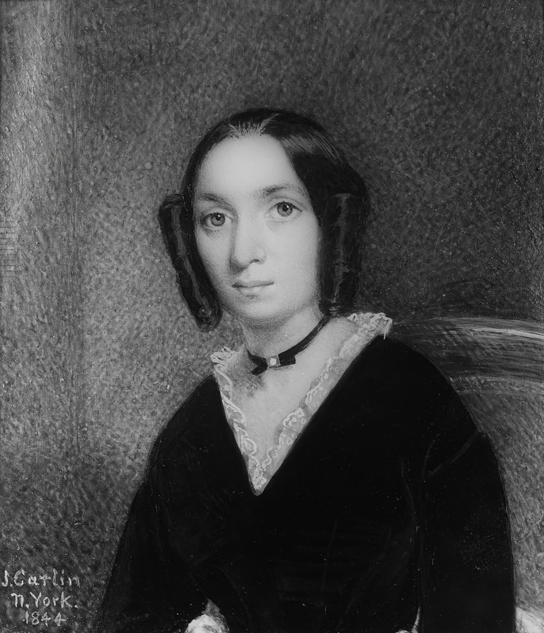 Naisen muotokuva, 1844. tekijältä John Carlin