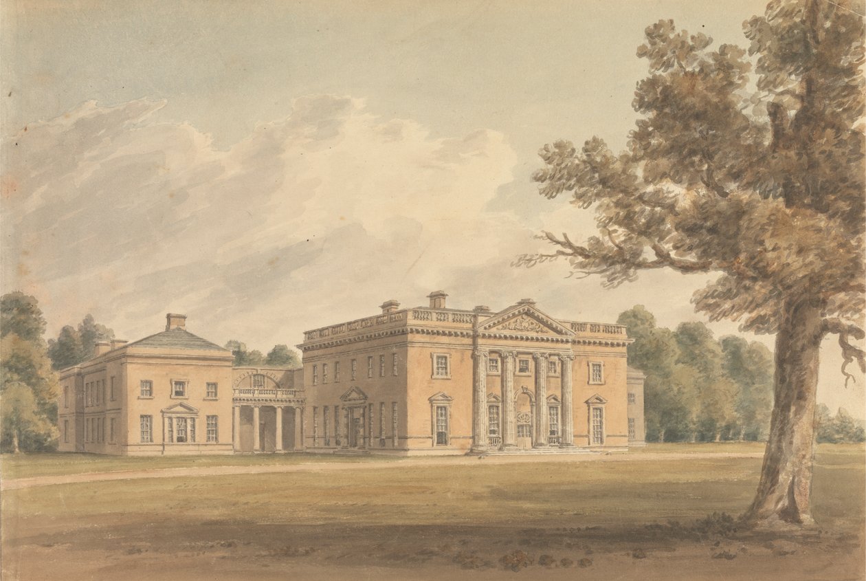 Baldersby, Yorkshire tekijältä John Chessell Buckler