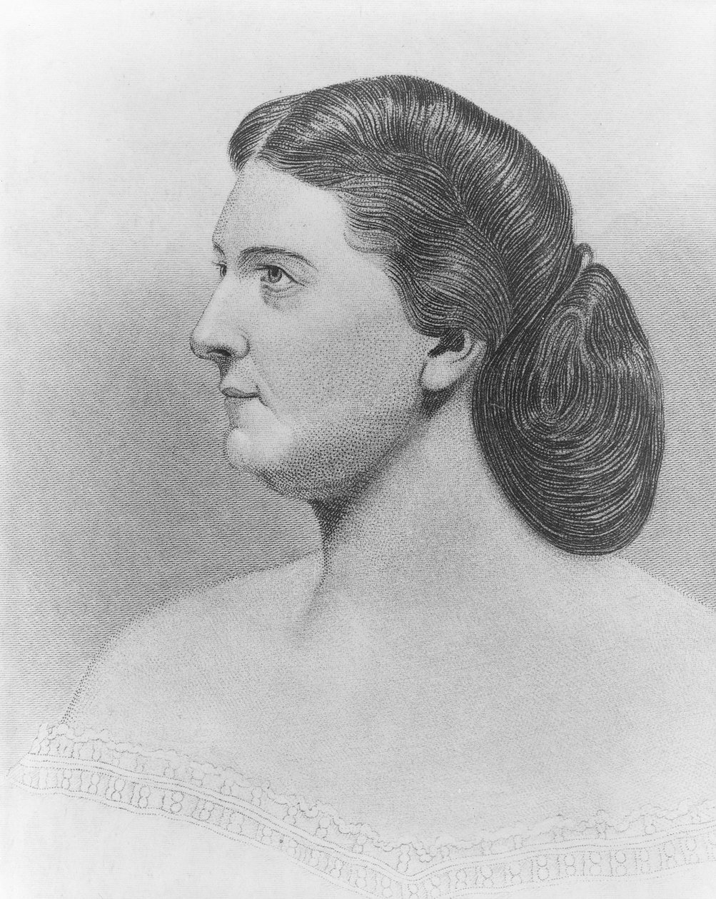 Harriet Lane, noin 1860 tekijältä John Chester Buttre
