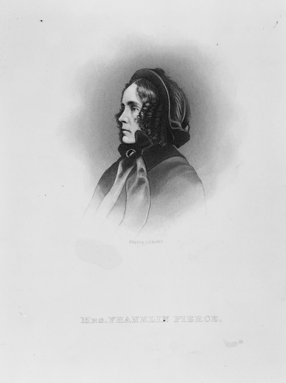 Rouva Franklin Pierce, n. 1886 tekijältä John Chester Buttre