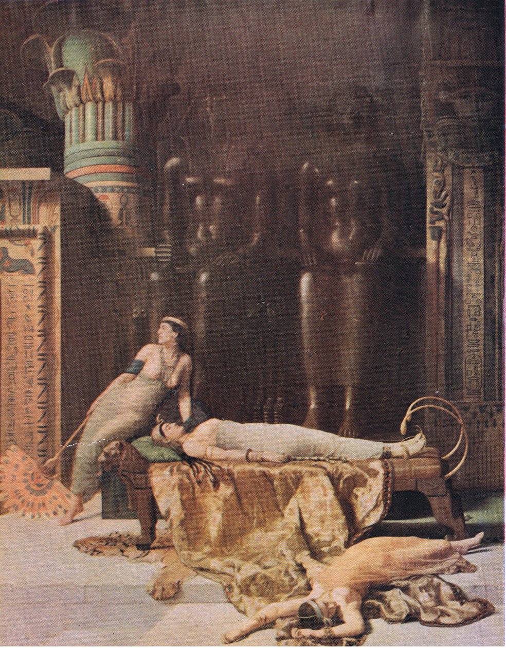 Kleopatran kuolema tekijältä John Collier