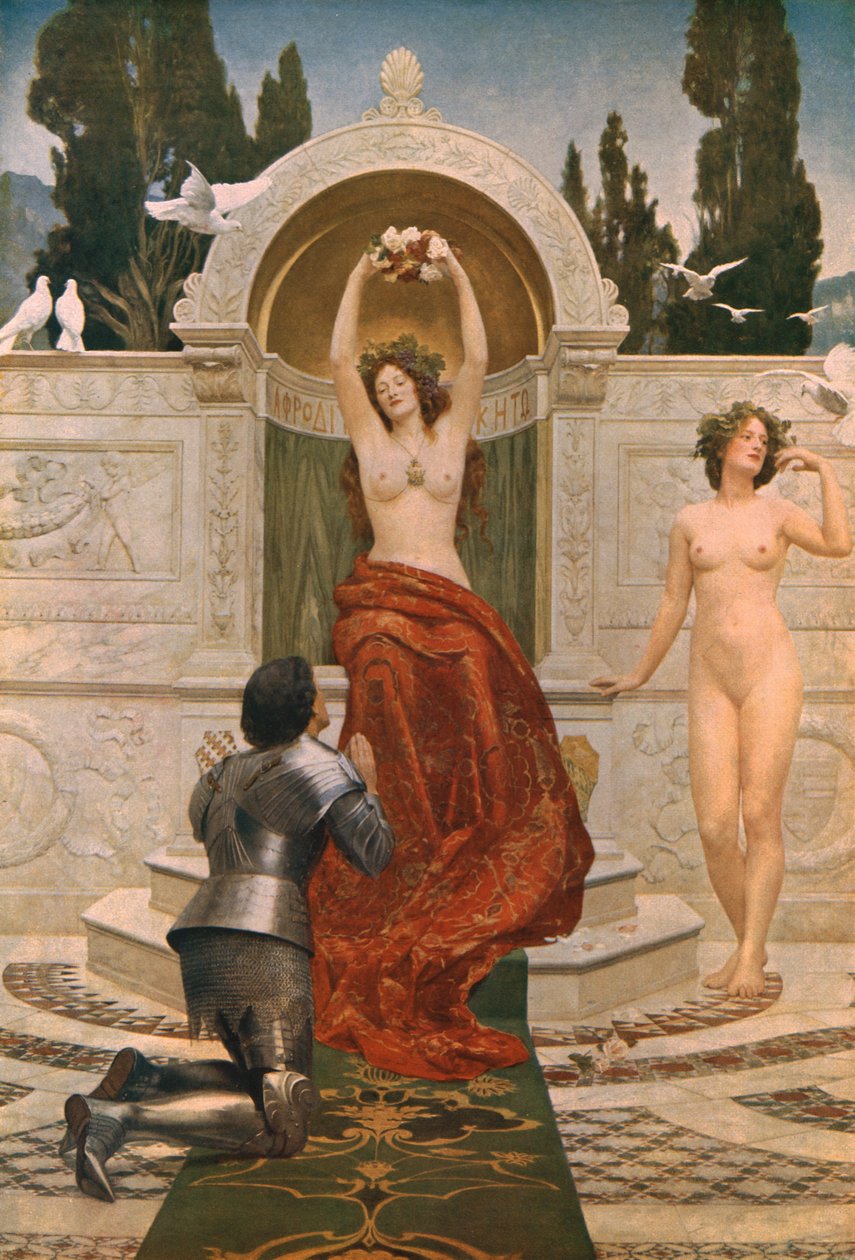 Venusbergissä, 1901, n. 1930. tekijältä John Collier