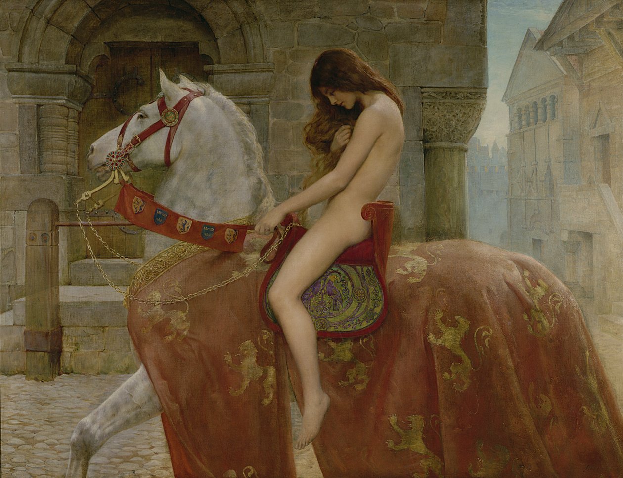 Huonekalut ja erilaiset esineet 1100- ja 1300-luvuilta tekijältä John Collier