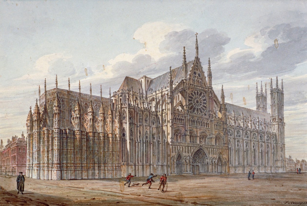 Westminster Abbey, Lontoo, 1816. tekijältä John Coney