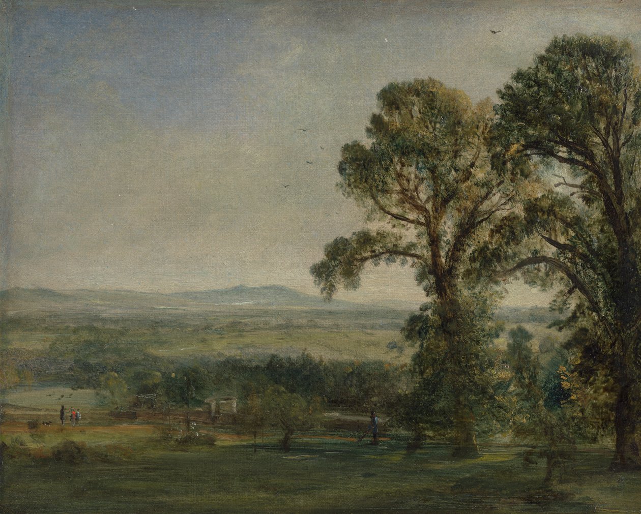 Bardon Hill, Coleorton Hall tekijältä John Constable