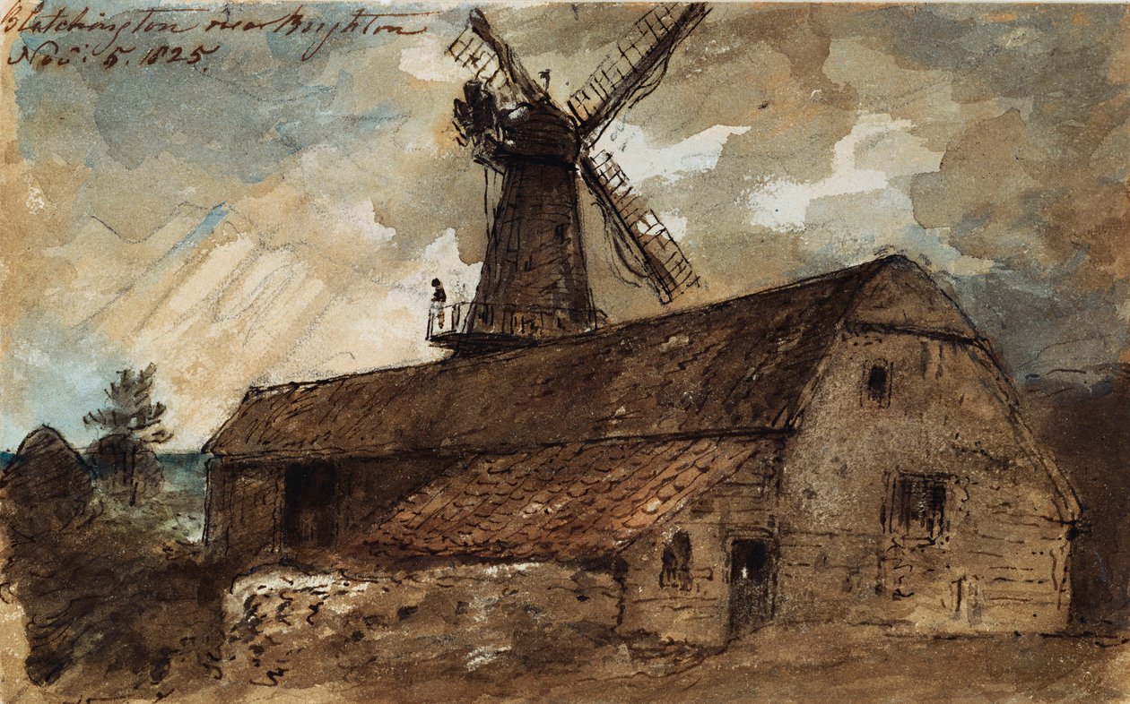 Blatchingtonin tehdas lähellä Brightonia, 1825 tekijältä John Constable