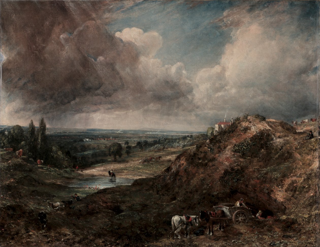 Branch Hill Pond, Hampstead tekijältä John Constable