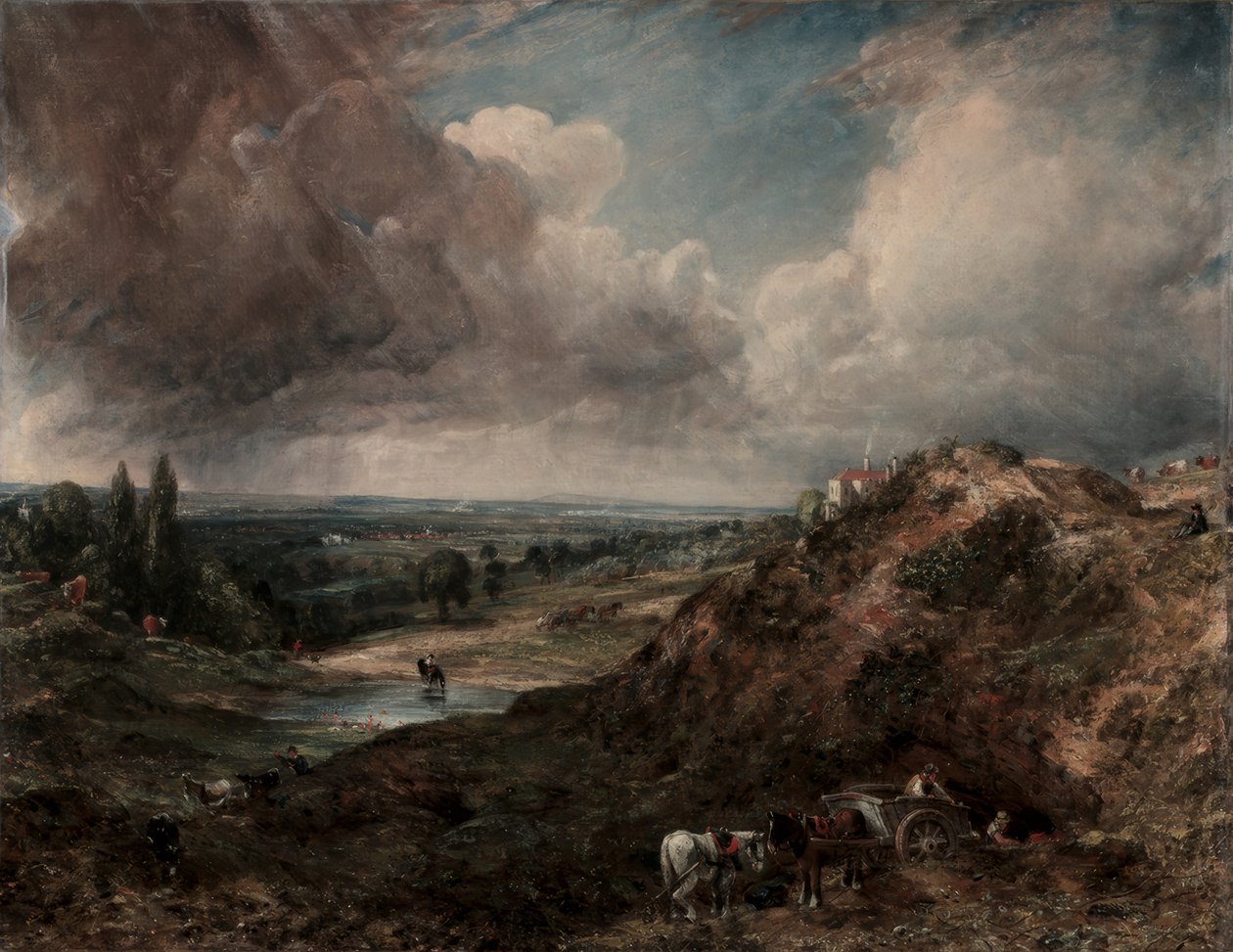 Branch Hill Pond, Hampstead tekijältä John Constable