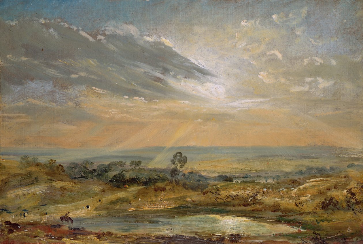 Branch Hill Pond, Hampstead tekijältä John Constable