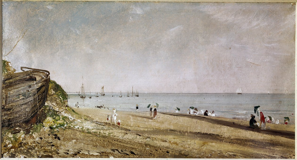 Brighton Beach (öljy kankaalle tekijältä John Constable