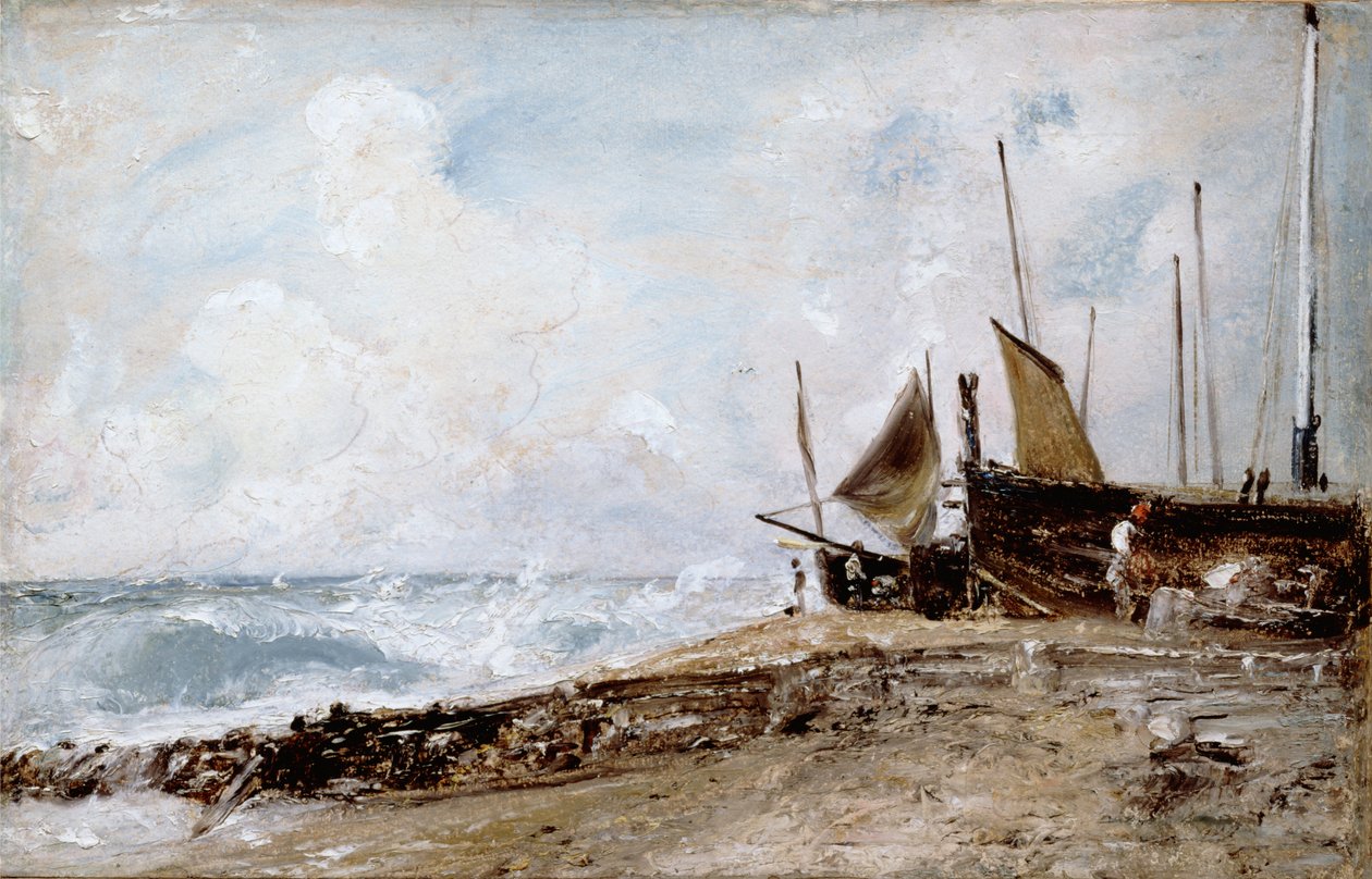 Brighton Beach, 1824 tekijältä John Constable