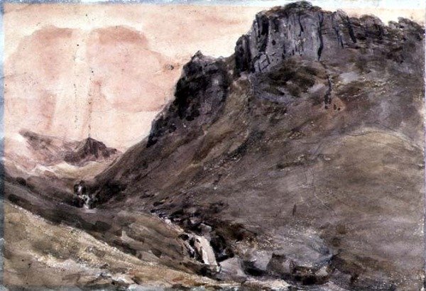 Eagle Crag, Borrowdale tekijältä John Constable
