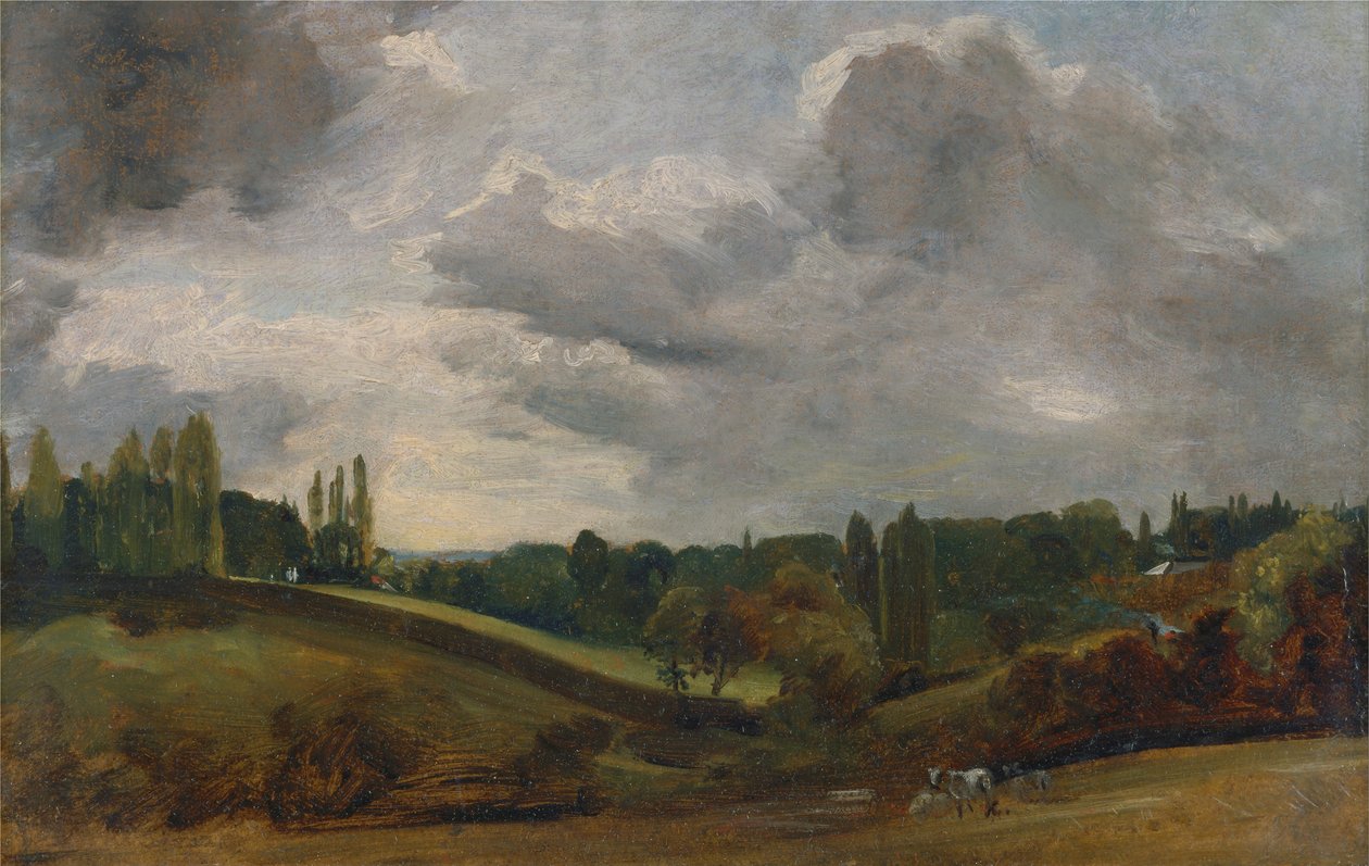 East Bergholt tekijältä John Constable