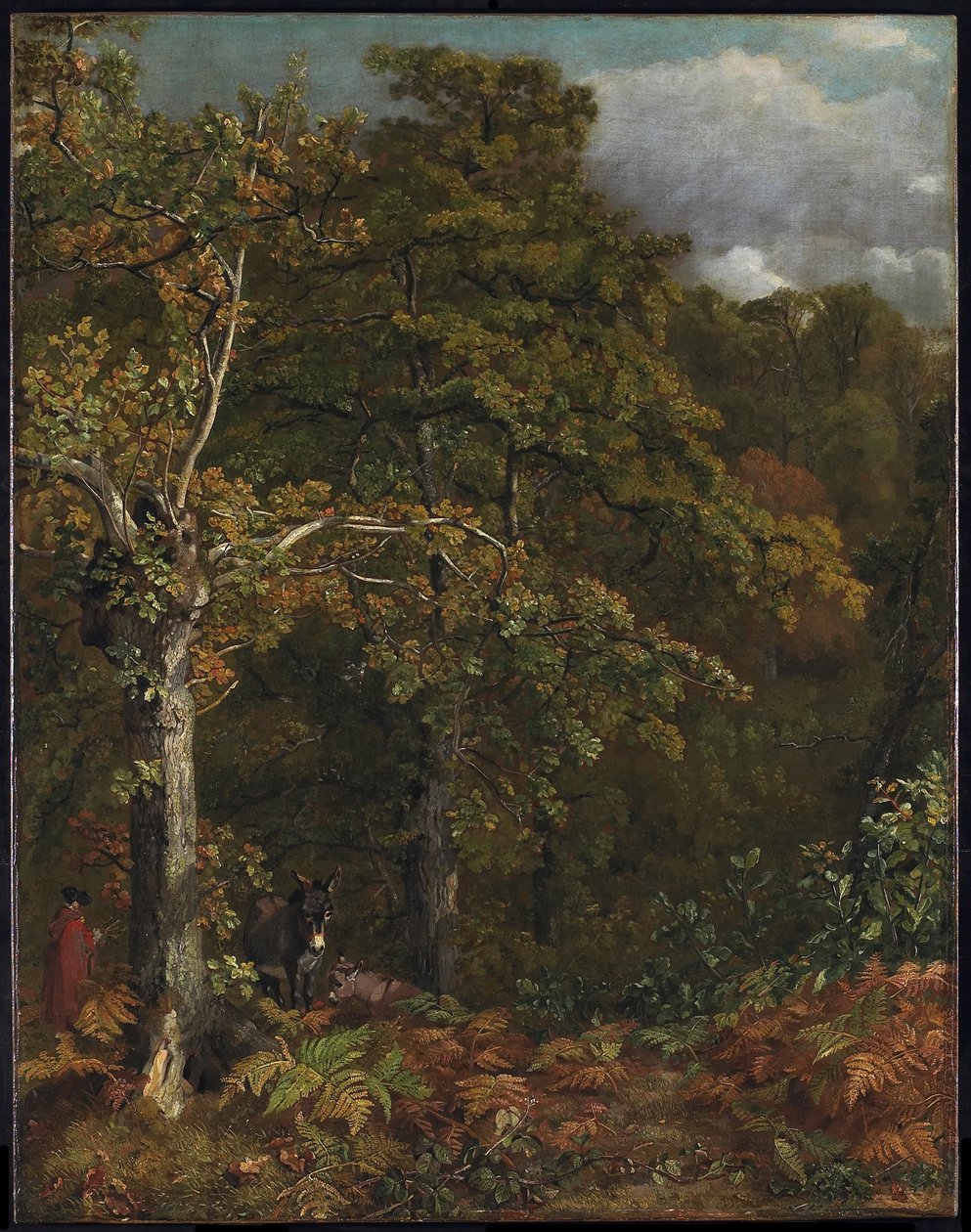 Edge of a Wood, noin 1816 tekijältä John Constable
