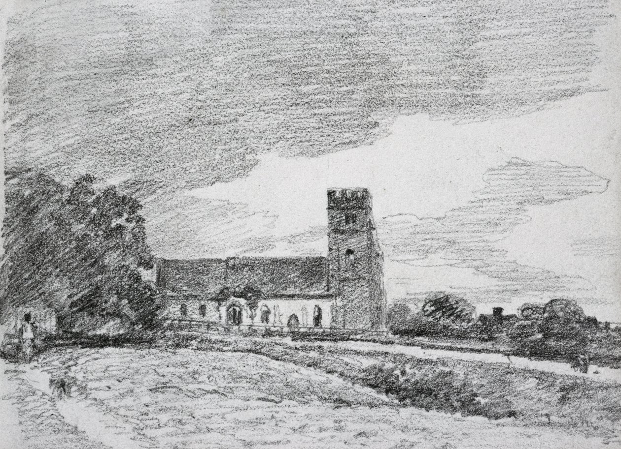 Feeringin kirkko, 1814 tekijältä John Constable