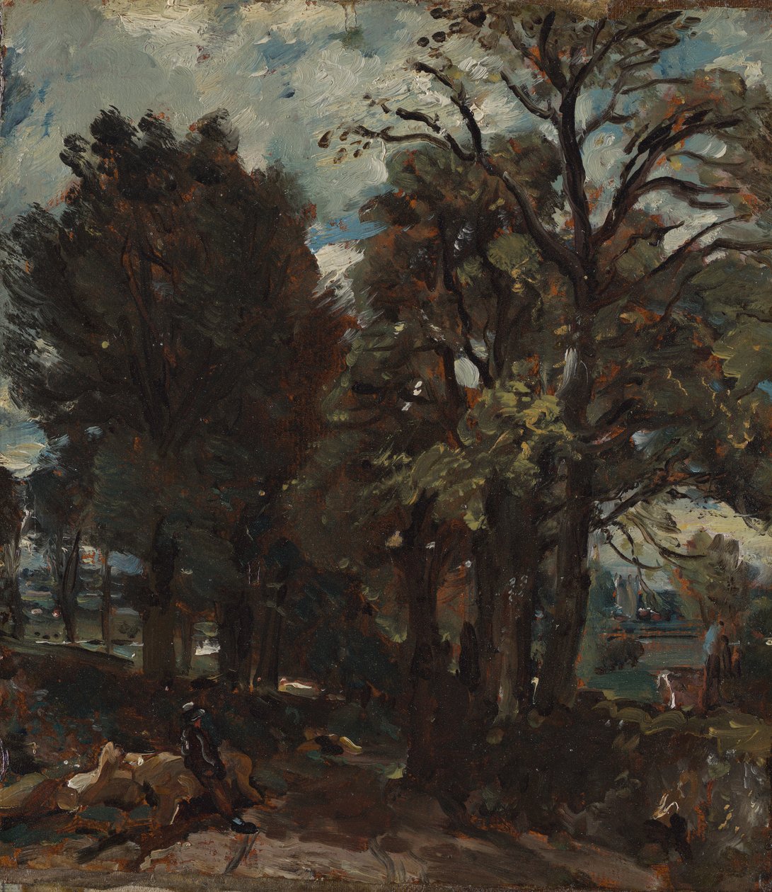 Fen Lane, East Bergholt tekijältä John Constable