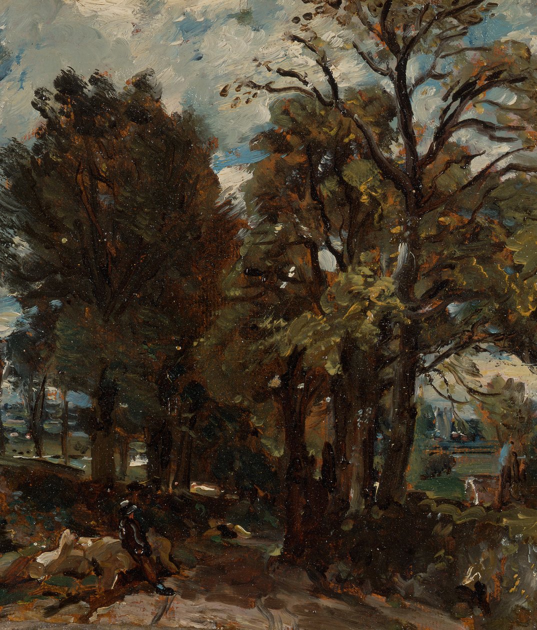 Fen Lane, East Bergholt, n. 1811. tekijältä John Constable