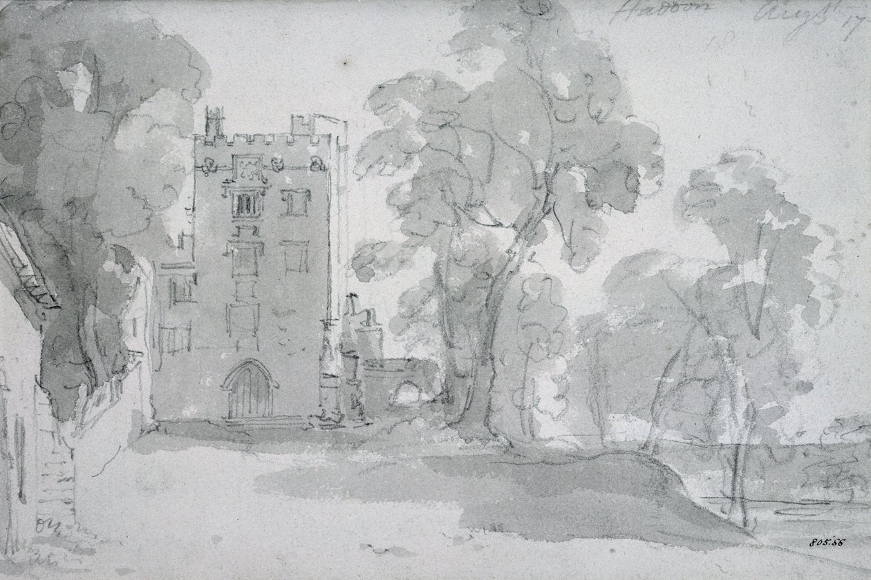 Haddon Hall tekijältä John Constable