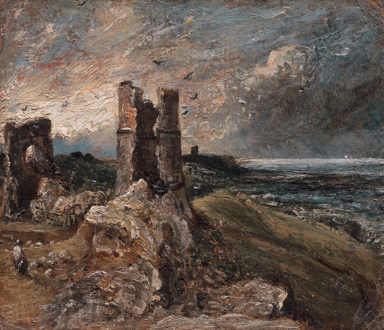 Hadleighin linna, 1828-1829. tekijältä John Constable