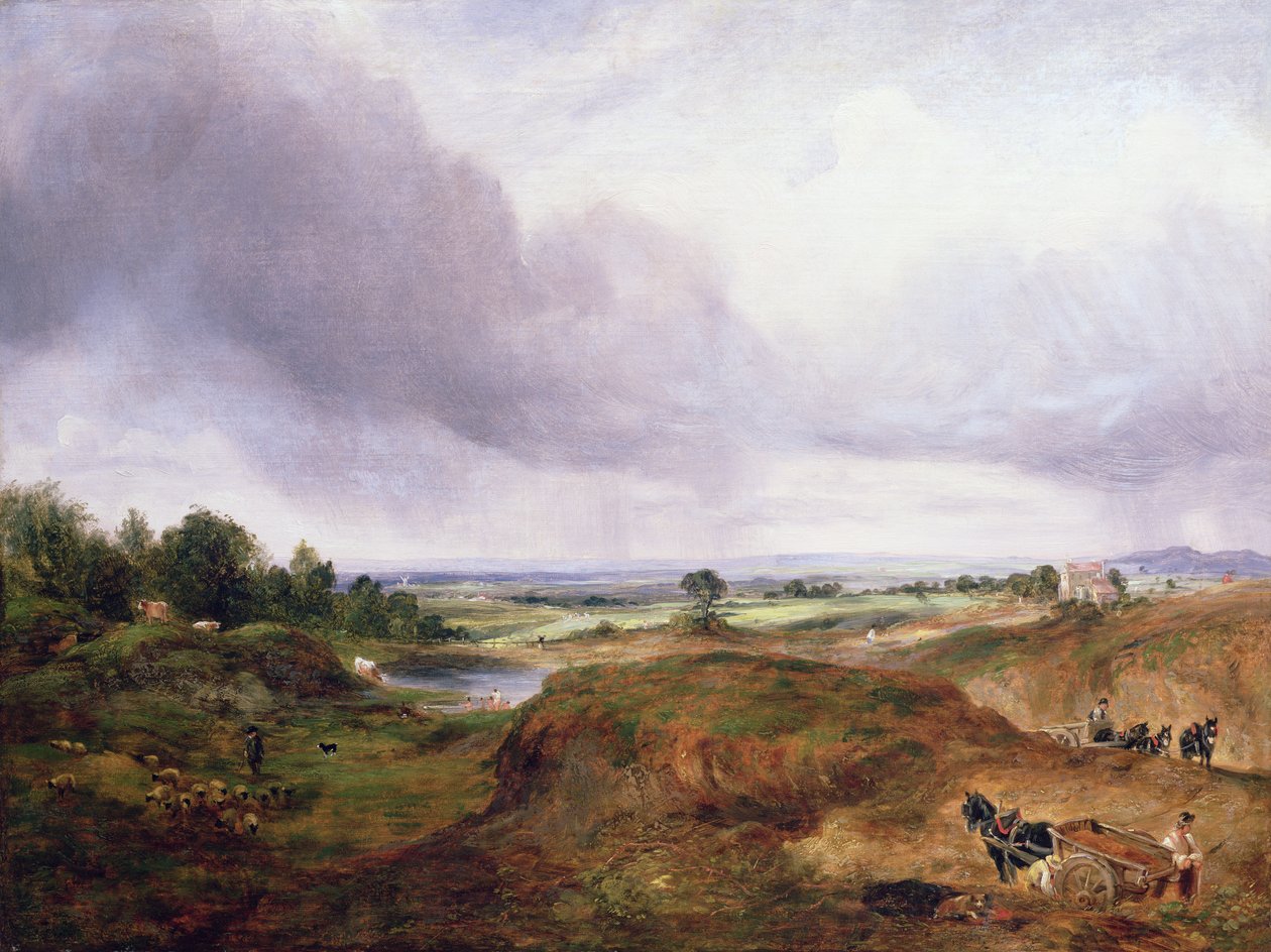 Hampstead Heath tekijältä John Constable