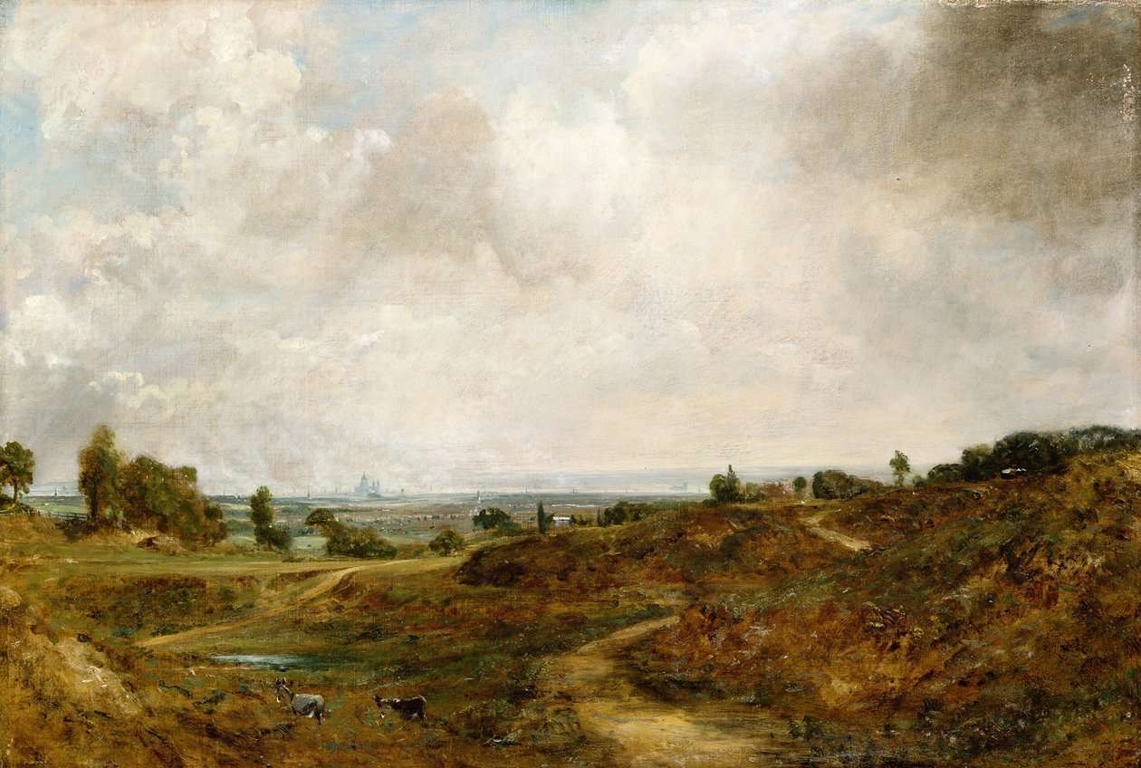 Hampstead Heath tekijältä John Constable