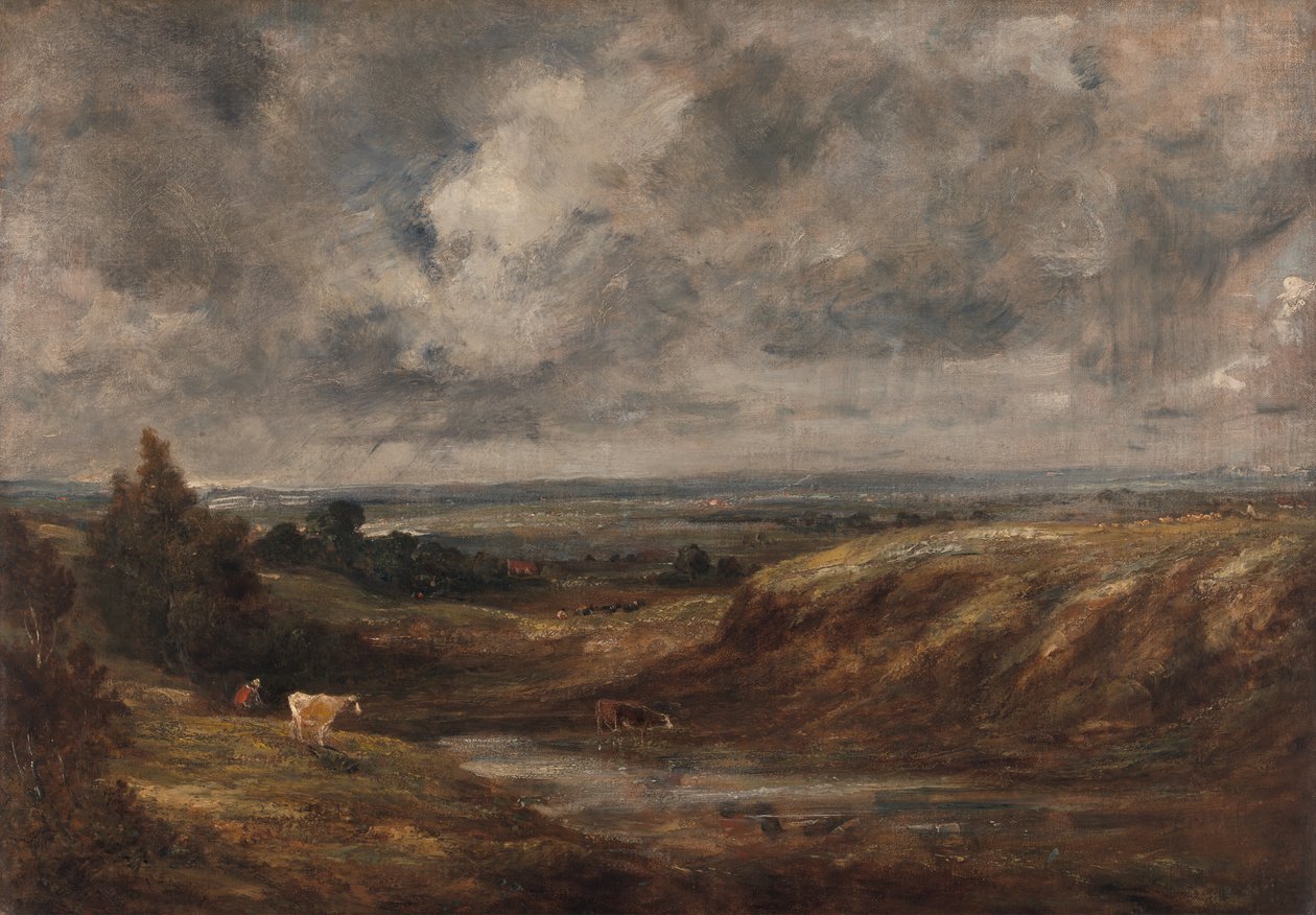 Hampstead Heath, 1825-1830. tekijältä John Constable