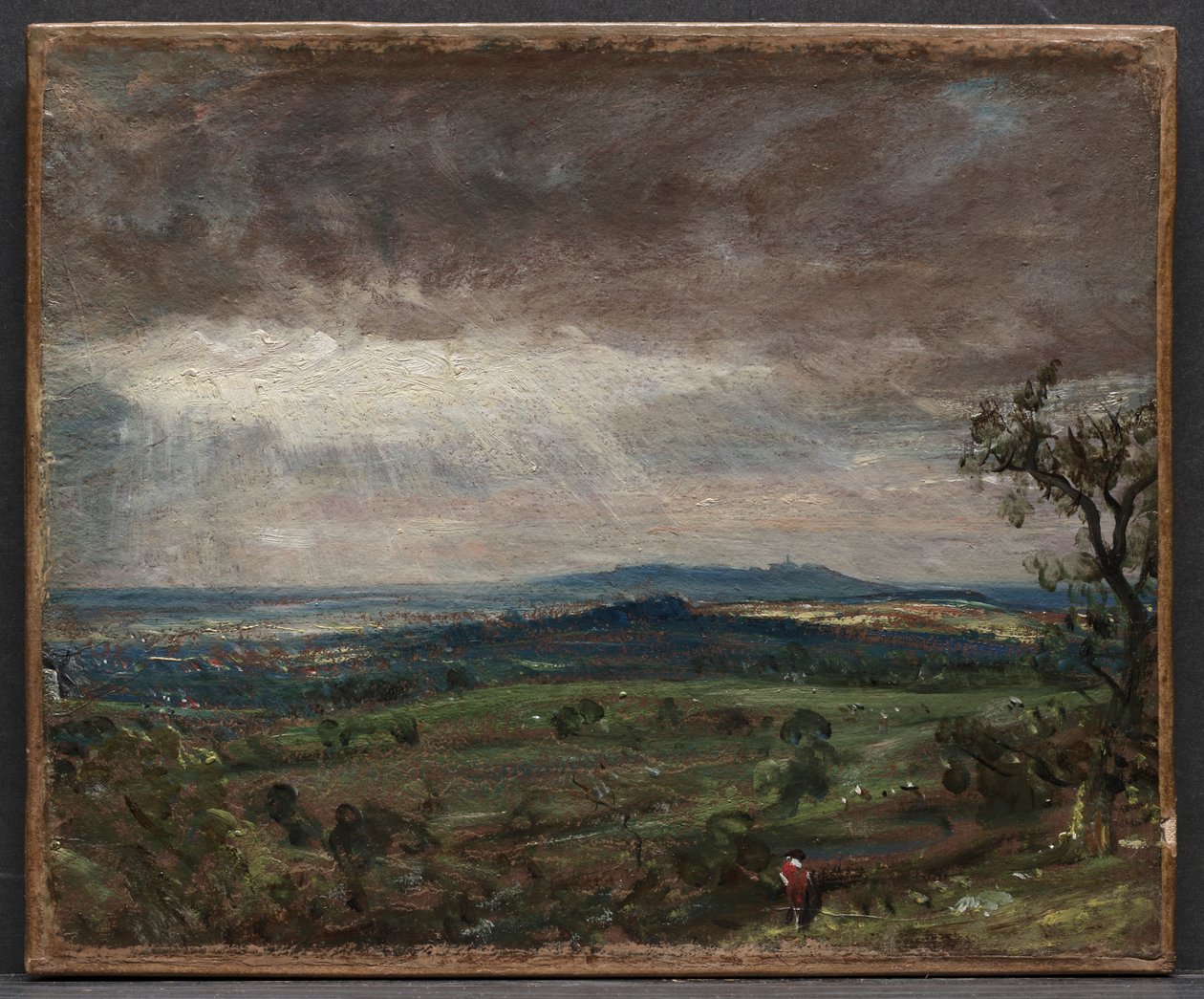 Hampstead Heath, katselee kohti Harrowa tekijältä John Constable