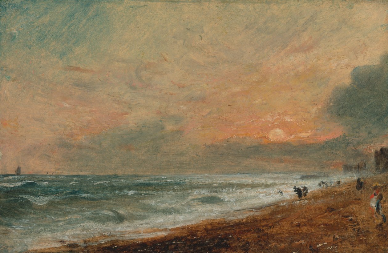 Hove Beach tekijältä John Constable