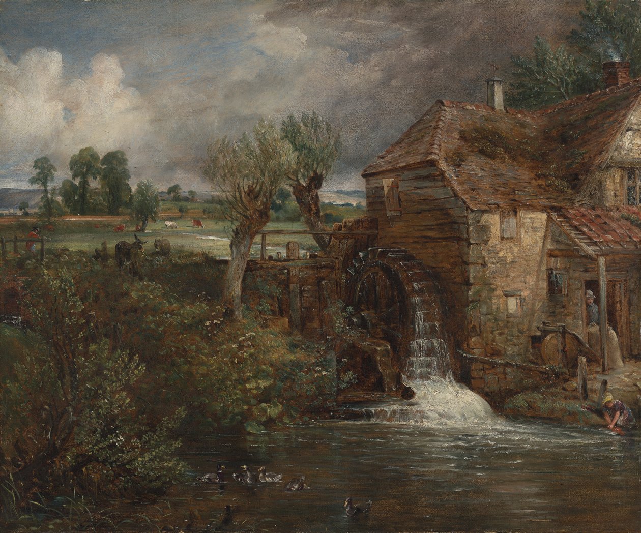 Parham Mill, Gillingham tekijältä John Constable