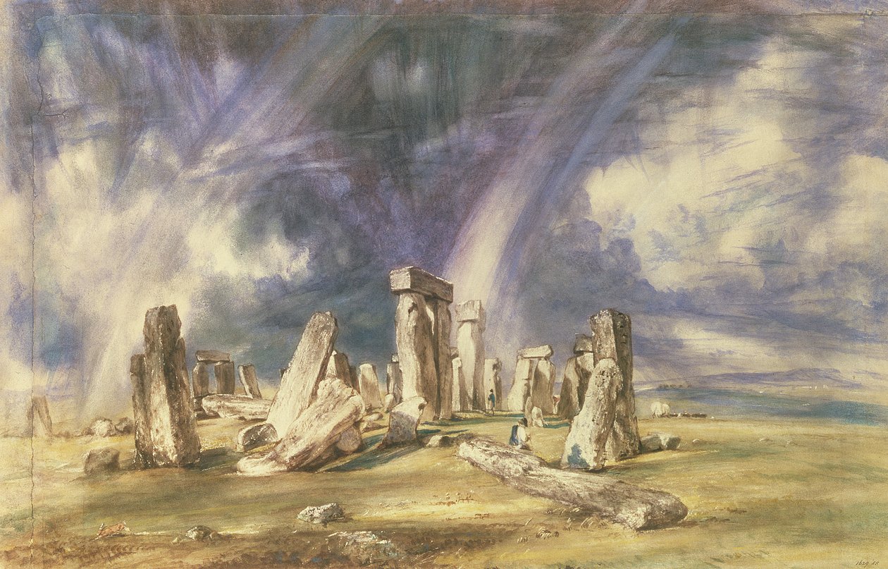 Stonehenge, 1835 tekijältä John Constable